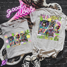 Load image into Gallery viewer, HIGHLY PRODUCTIVE MAMA DOUBLE SIDED TEE
