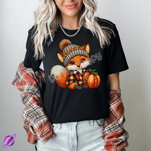 Load image into Gallery viewer, EMBROID FALL FOX TEE