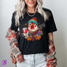 Load image into Gallery viewer, EMBROID FALL CHICK TEE