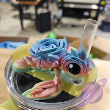Load image into Gallery viewer, PASTEL ROSE TURTLE-3D PRINTED STRAW BUDDY