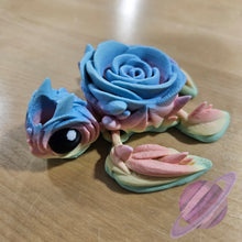 Load image into Gallery viewer, PASTEL ROSE TURTLE-3D PRINTED STRAW BUDDY