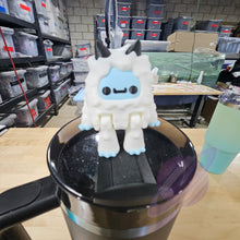 Load image into Gallery viewer, SNOW YETI-3D PRINTED STRAW BUDDY