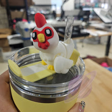 Load image into Gallery viewer, HEN CHICKEN-3D PRINTED STRAW BUDDY