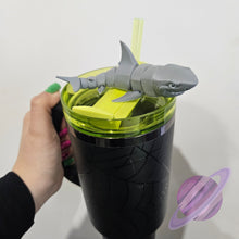 Load image into Gallery viewer, GREAT REEF SHARK-3D PRINTED STRAW BUDDY