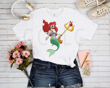 Load image into Gallery viewer, OUTFIT RUN 4- ZOMBIE PRINCESS MERMAID TEE