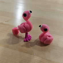Load image into Gallery viewer, PINK FLAMINGO-3D PRINTED STRAW BUDDY