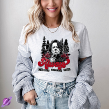 Load image into Gallery viewer, ALWAYS CHASE AFTER YOU HORROR TEE