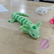 Load image into Gallery viewer, Axolotl- 3D PRINTED STRAW BUDDY