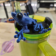 Load image into Gallery viewer, TREE FROG-3D PRINTED STRAW BUDDY