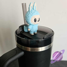 Load image into Gallery viewer, BLUE LABU-3D PRINTED STRAW BUDDY