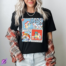 Load image into Gallery viewer, Blue Dog Xmas Tee