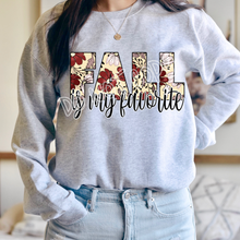 Load image into Gallery viewer, FALL IS MY FAVORITE CREWNECK SWEATSHIRT