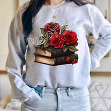 Load image into Gallery viewer, ROSE BOOKS 2 - CREWNECK SWEATSHIRT