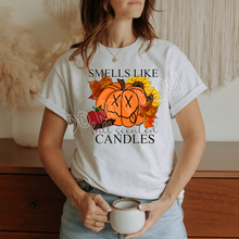 Load image into Gallery viewer, SMELLS LIKE FALL SCENTED CANDLES TEE
