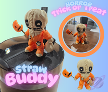 Load image into Gallery viewer, TRICK OR TREAT-3D PRINTED STRAW BUDDY