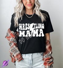 Load image into Gallery viewer, WRESTLING MAMA WHITE TEE