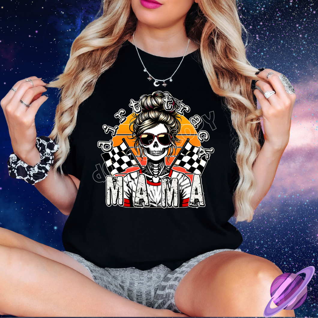 DIRT TRACK MAMA UNISEX TEE ADULTS/KIDS