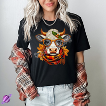 Load image into Gallery viewer, EMBROID FALL COW TEE
