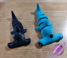 Load image into Gallery viewer, HAMMERHEAD SHARK-3D PRINTED STRAW BUDDY
