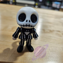 Load image into Gallery viewer, NIGHTMARE SKELETON-3D PRINTED STRAW BUDDY

