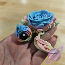 Load image into Gallery viewer, PASTEL ROSE TURTLE-3D PRINTED STRAW BUDDY
