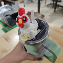 Load image into Gallery viewer, HEN CHICKEN-3D PRINTED STRAW BUDDY
