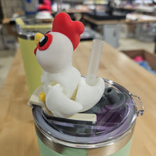 Load image into Gallery viewer, HEN CHICKEN-3D PRINTED STRAW BUDDY
