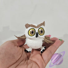 Load image into Gallery viewer, HOOT OWL-3D PRINTED STRAW BUDDY
