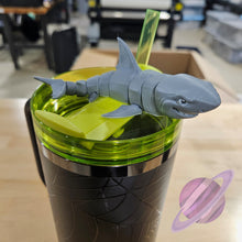 Load image into Gallery viewer, GREAT REEF SHARK-3D PRINTED STRAW BUDDY
