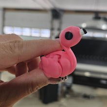Load image into Gallery viewer, PINK FLAMINGO-3D PRINTED STRAW BUDDY
