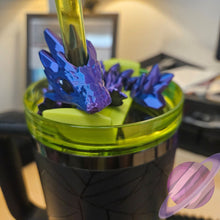 Load image into Gallery viewer, GEMSTONE DRAGON-3D PRINTED STRAW BUDDY
