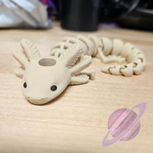 Load image into Gallery viewer, Axolotl- 3D PRINTED STRAW BUDDY
