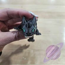 Load image into Gallery viewer, NIGHT FURY-3D PRINTED STRAW BUDDY
