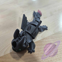 Load image into Gallery viewer, NIGHT FURY-3D PRINTED STRAW BUDDY
