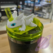 Load image into Gallery viewer, LIGHT FURY-3D PRINTED STRAW BUDDY
