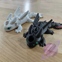 Load image into Gallery viewer, NIGHT FURY-3D PRINTED STRAW BUDDY
