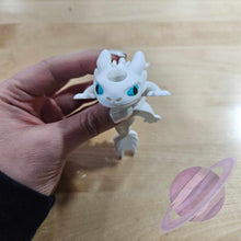 Load image into Gallery viewer, LIGHT FURY-3D PRINTED STRAW BUDDY
