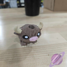 Load image into Gallery viewer, HIGHLAND COW-3D PRINTED STRAW BUDDY
