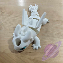 Load image into Gallery viewer, LIGHT FURY-3D PRINTED STRAW BUDDY
