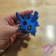 Load image into Gallery viewer, BLUE ALIEN-3D PRINTED STRAW BUDDY
