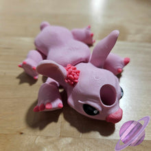 Load image into Gallery viewer, PINK ALIEN-3D PRINTED STRAW BUDDY
