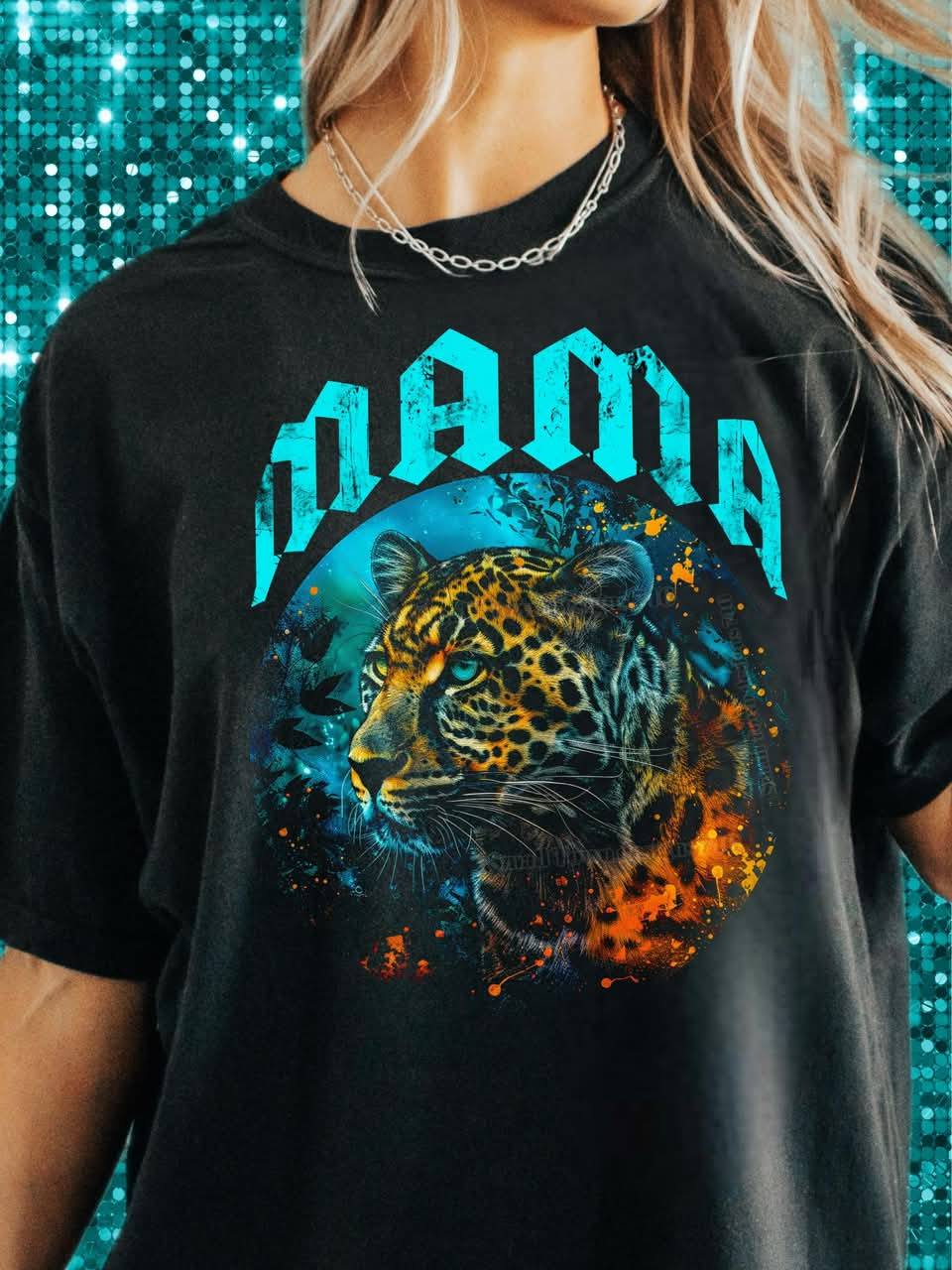 MAMA LEOPARD TEE