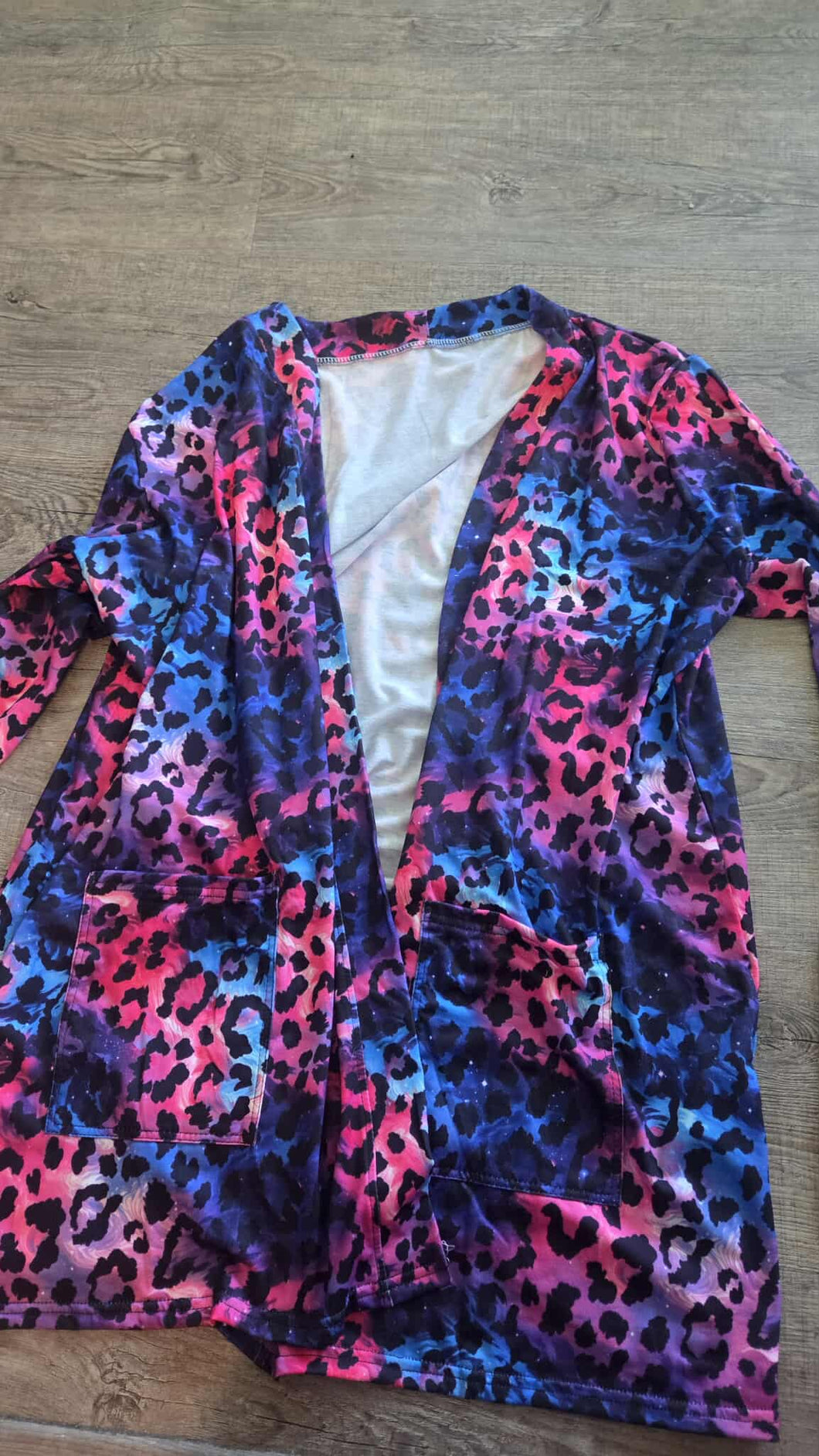Bright Leopard Cardigan