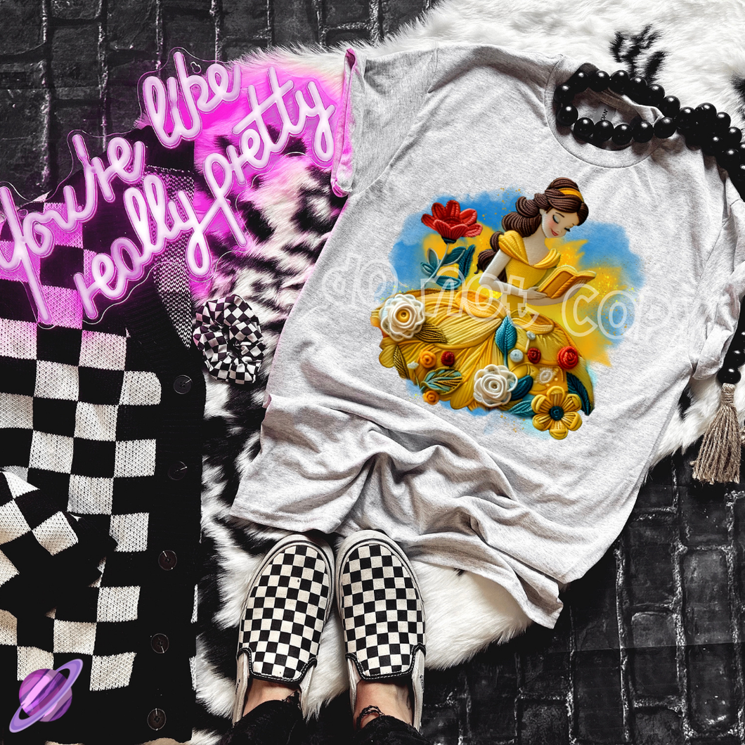 3D BOOK PRINCESS TEE