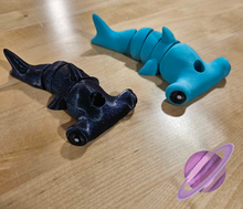 Load image into Gallery viewer, HAMMERHEAD SHARK-3D PRINTED STRAW BUDDY
