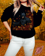 Load image into Gallery viewer, FALLING LEAVES-BAT LEAVES-CREWNECK SWEATSHIRT
