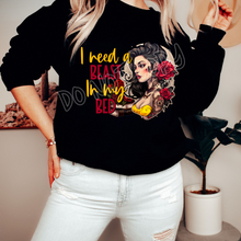 Load image into Gallery viewer, BEAUTY - PUNK PRINCESSES  - UNISEX HOODIE/SWEATER ADULTS/KIDS PREORDER CLOSING 10/9 ETA MID NOV
