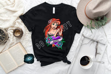 Load image into Gallery viewer, TATTOO RUN- BLUE PRINCESS 3 TEE
