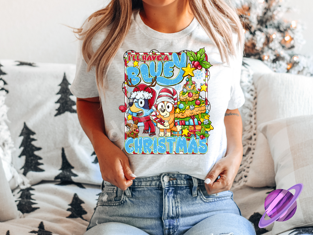 BLU XMAS TEE