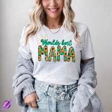 Load image into Gallery viewer, WORLDS BEST MAMA SUNFLOWER TEE
